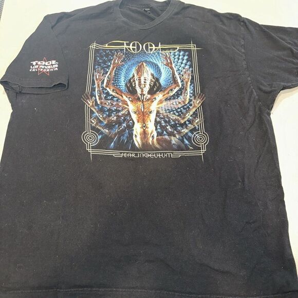 TOOL 2019 FEAR INOCULUM US TOUR T-SHIRT 2XL TOOL FEAR INOCULUM SHIRT LA - Picture 1 of 5